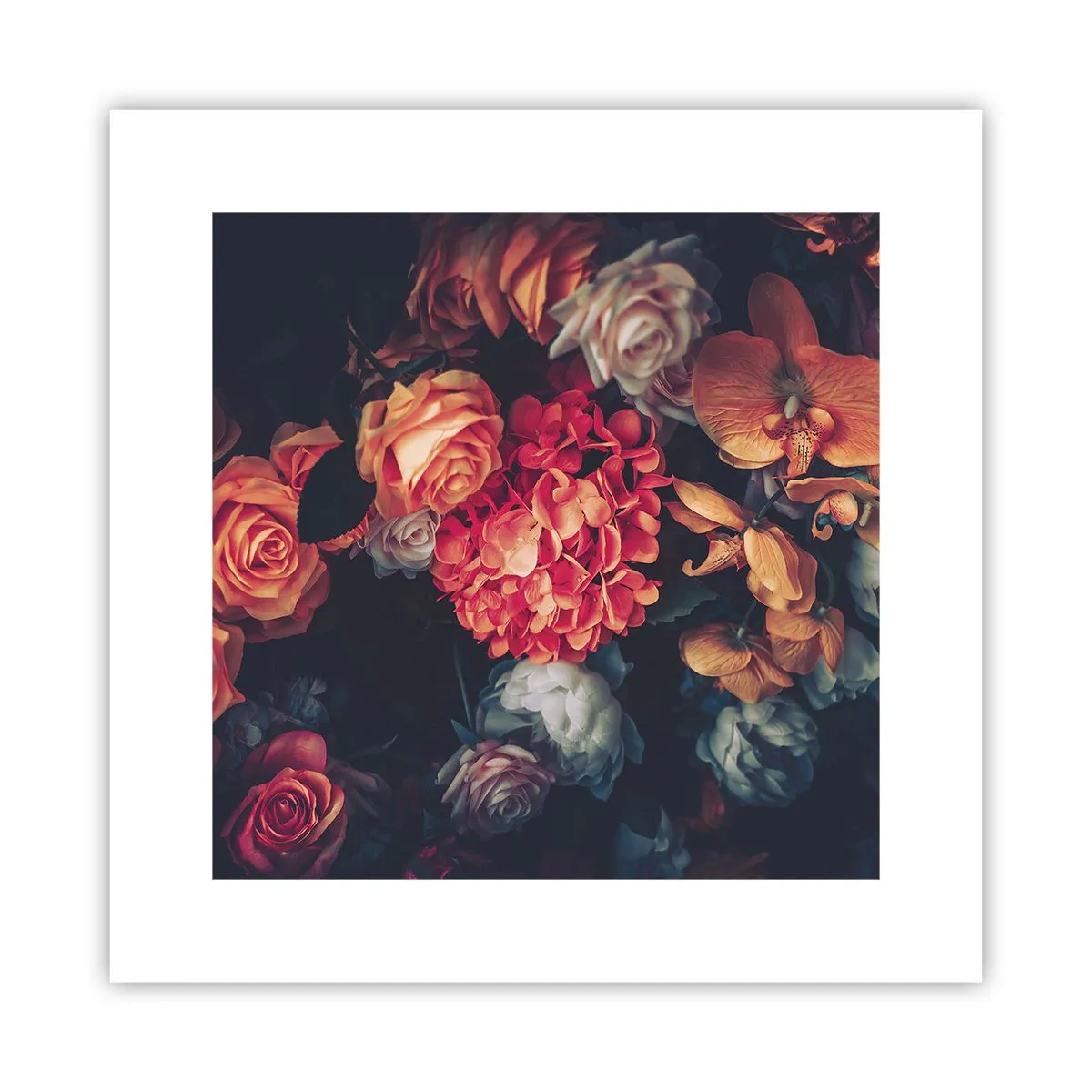 Plakat - Ligesom de hollandske mestre - 30x30 cm