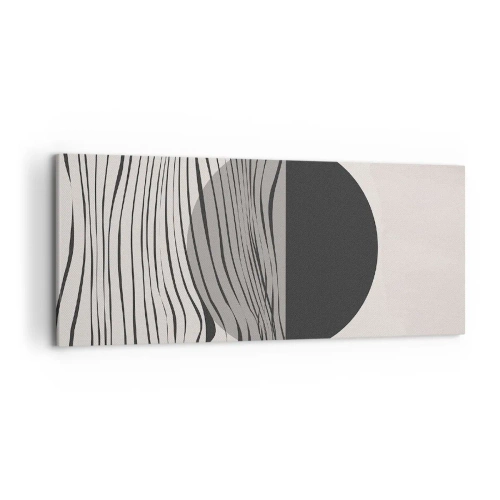 Lærredstryk - Billede på lærred - Halvkomposition - 120x50 cm