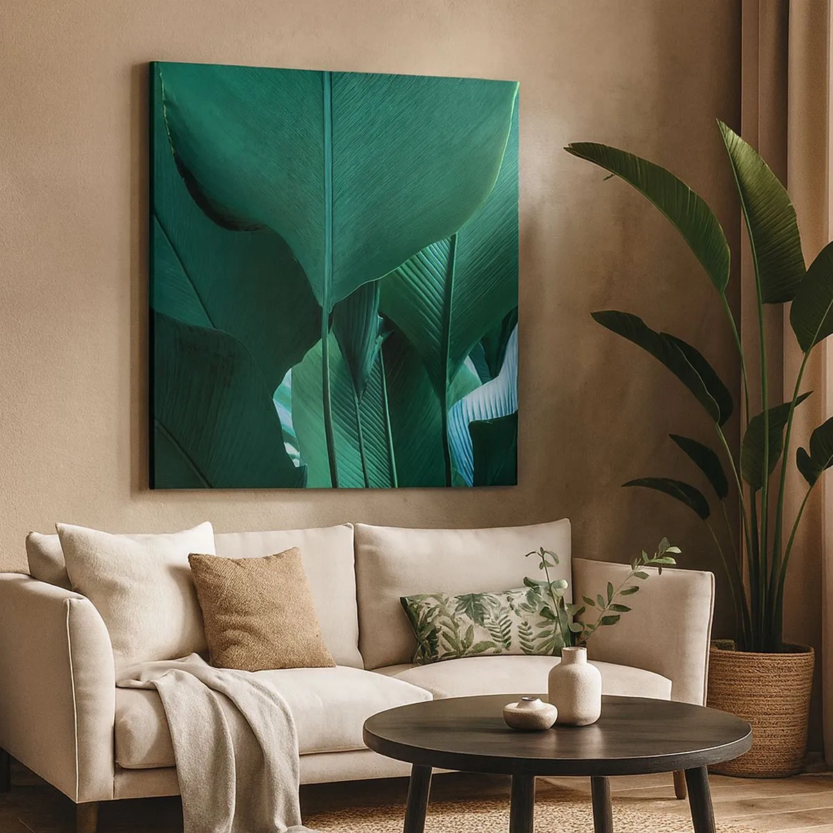 Lærredstryk - Billede på lærred - Mod lyset - 30x30 cm