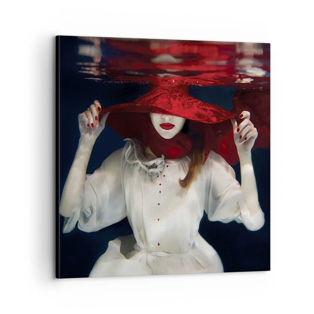 Lærredstryk - Billede på lærred - Vidunderkvinden - 60x60 cm