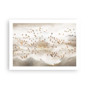 Plakat - Det er på tide... - 70x50 cm