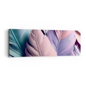 Lærredstryk - Billede på lærred - Chik fugl - 90x30 cm