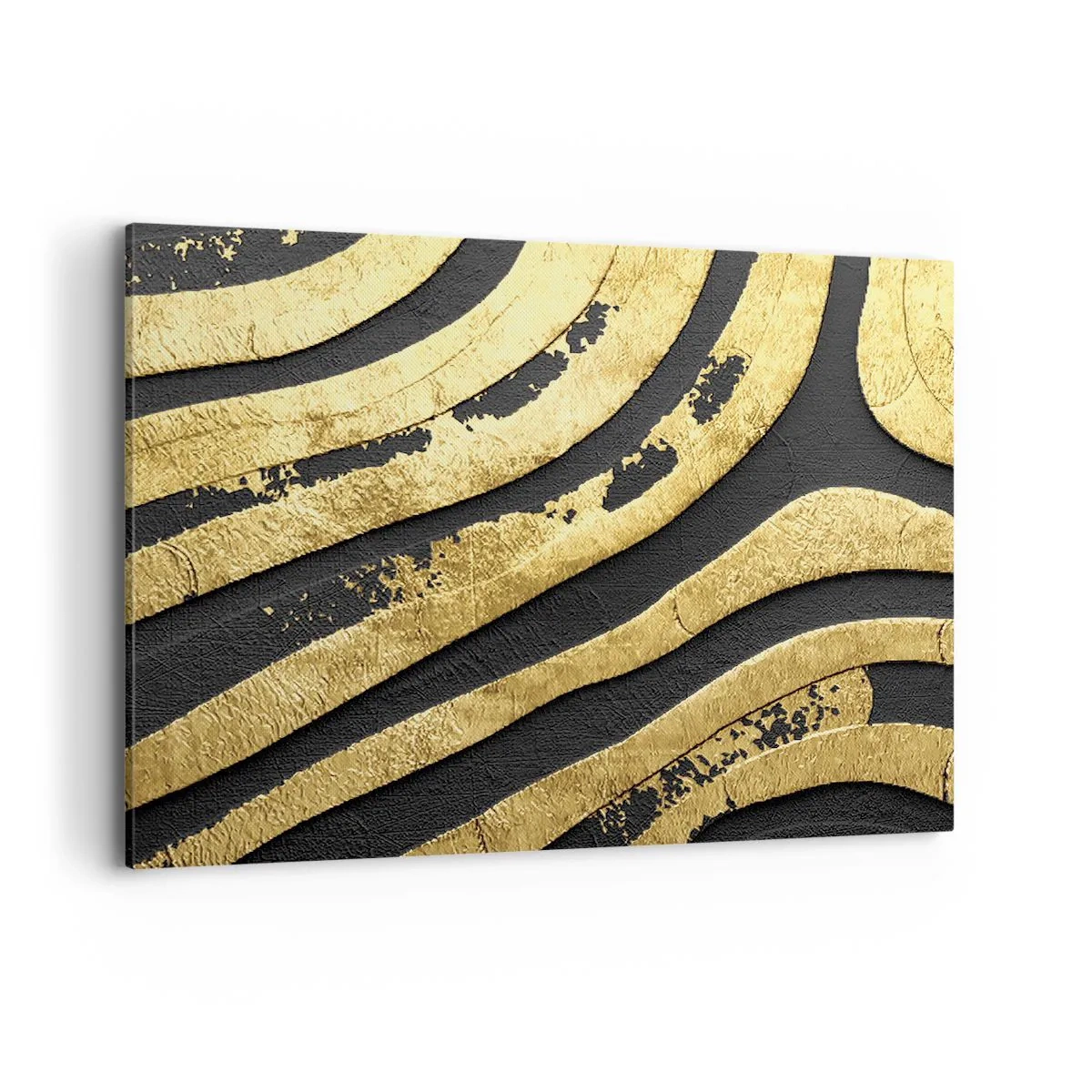 Lærredstryk - Billede på lærred - Alt flyder - 100x70 cm