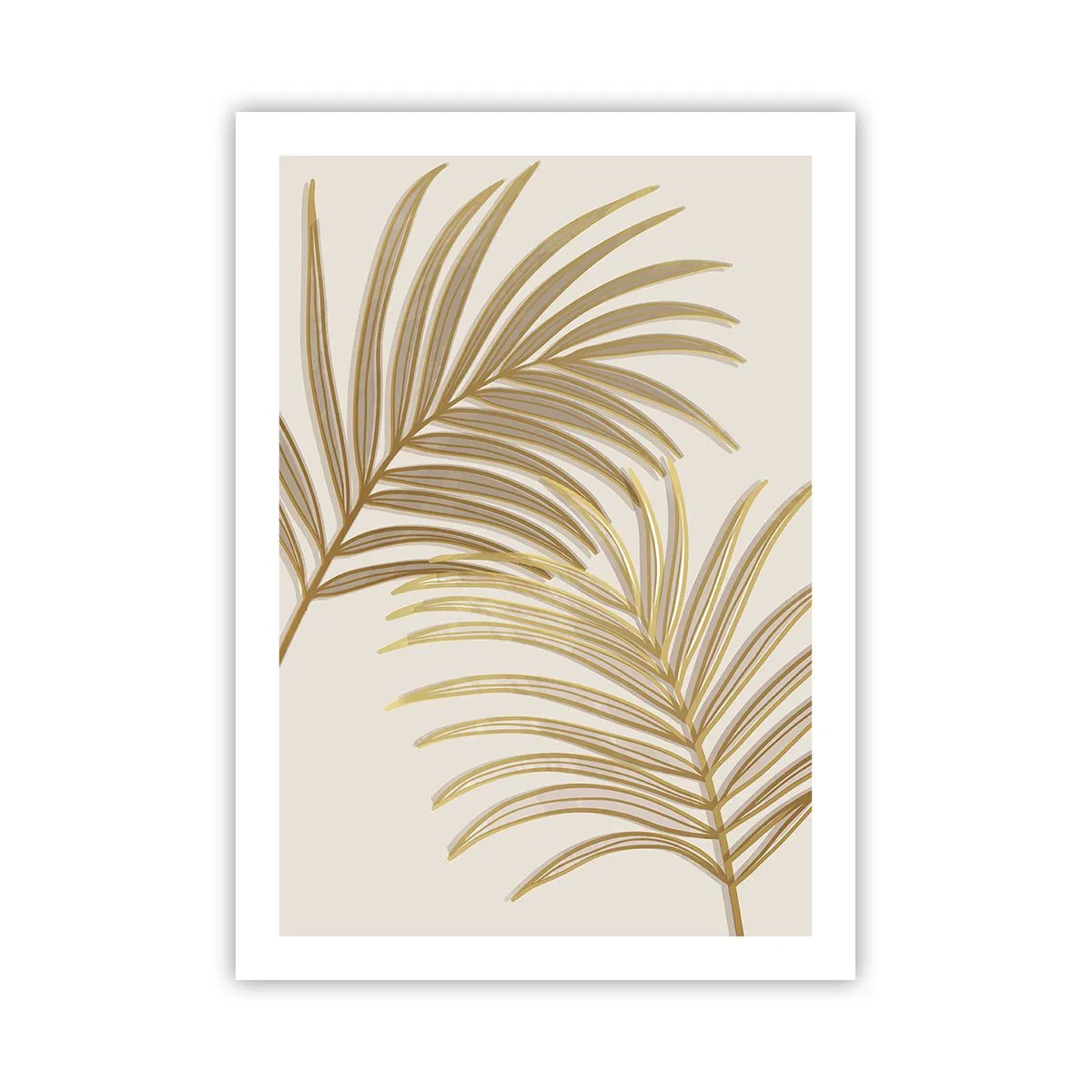 Plakat - Gylden palme! - 50x70 cm