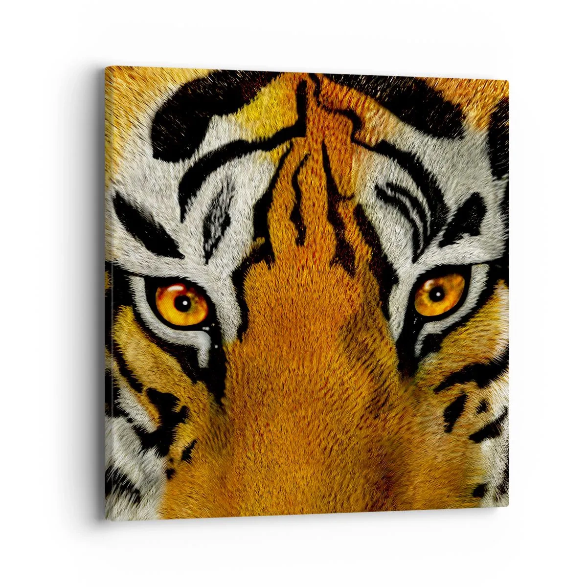 Lærredstryk - Billede på lærred - Truende og smuk - 40x40 cm