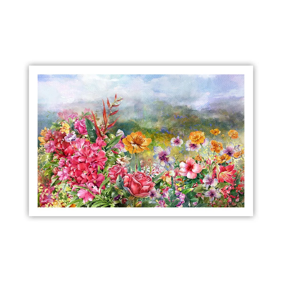 Plakat - En have, der er gået amok - 91x61 cm