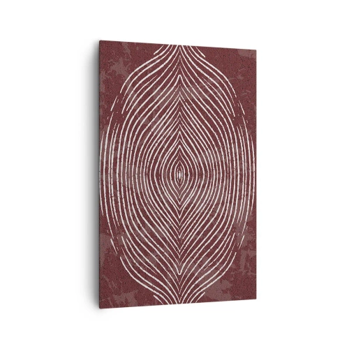 Lærredstryk - Billede på lærred - Rummet taler - 80x120 cm