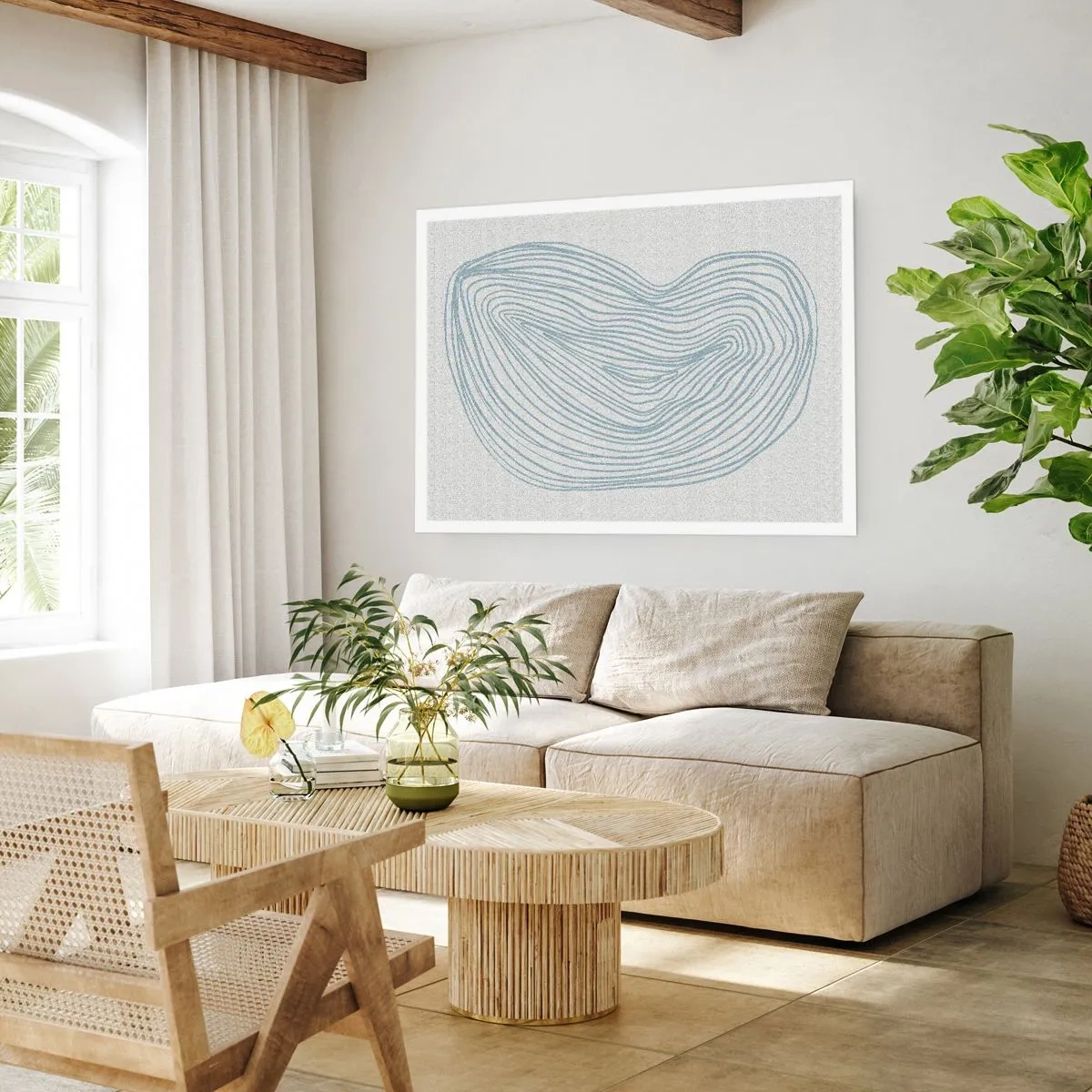 Plakat - Smil fra en dråbe - 40x30 cm