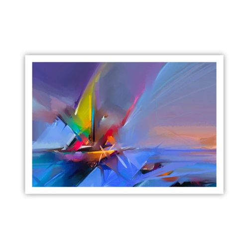 Plakat - Propeller som en fugl - 100x70 cm