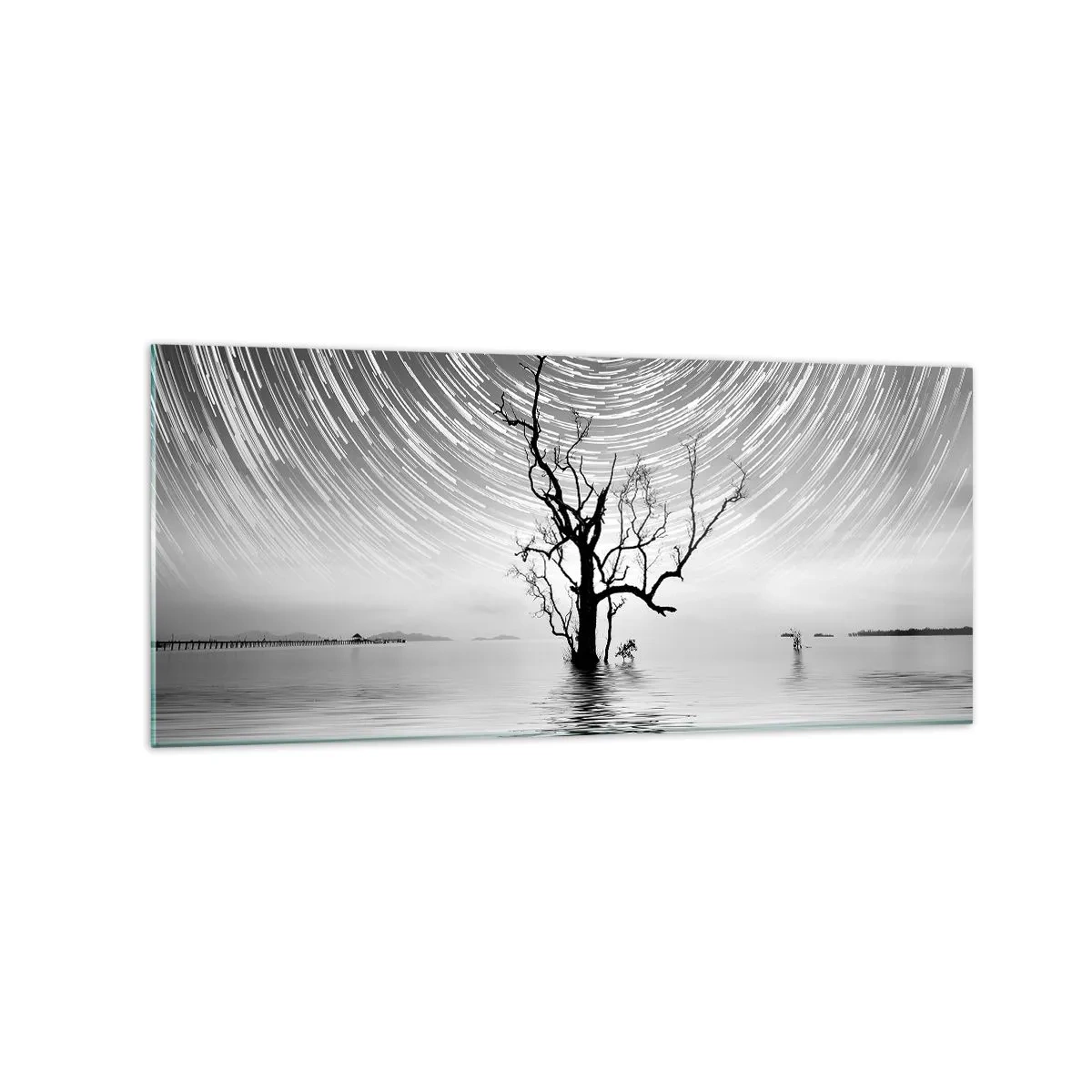 Billede på glas - En natursymfoni - 120x50 cm