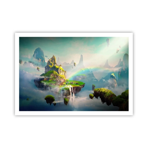 Plakat - Midden - lykkelige øer - 100x70 cm