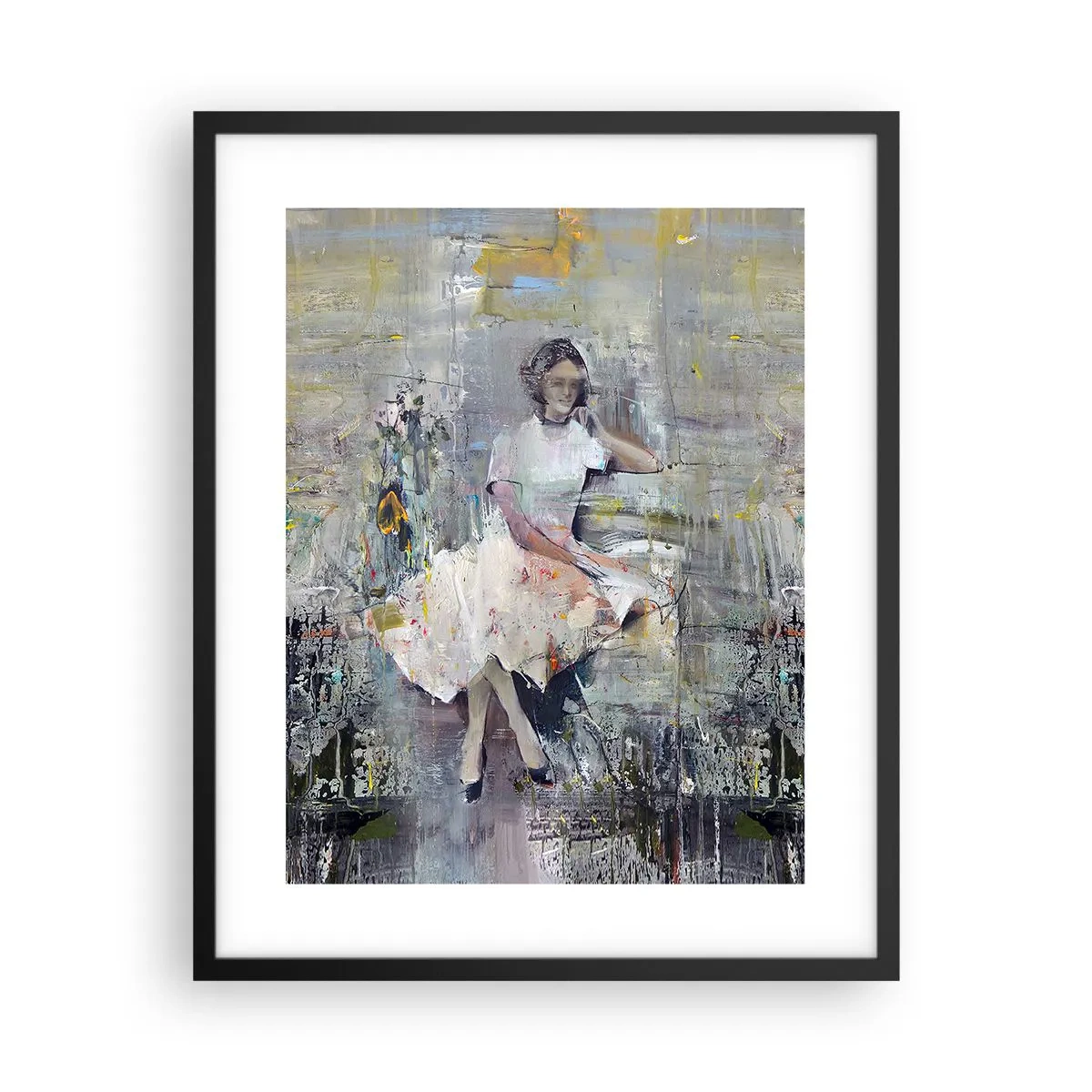 Plakat i sort ramme - Klassisk og moderne - 40x50 cm