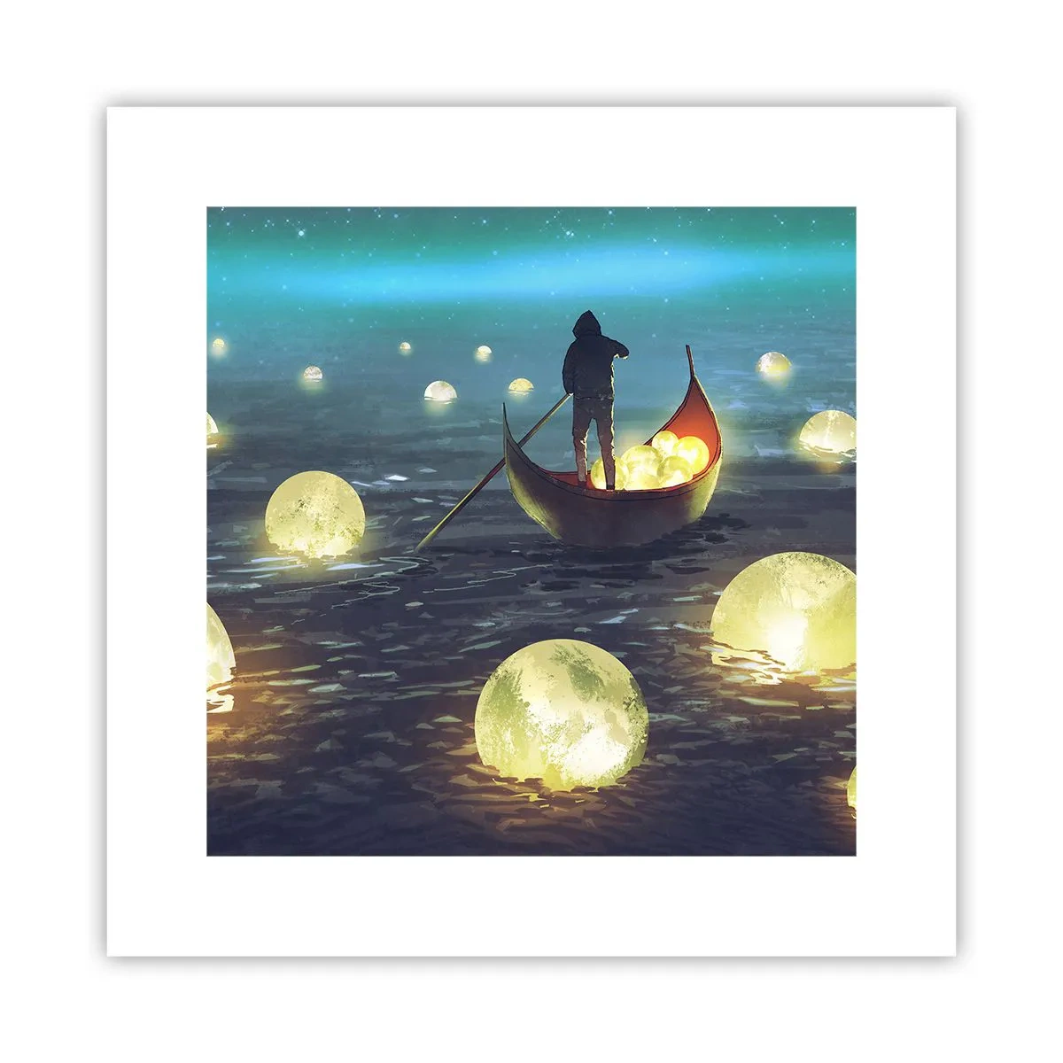 Plakat - Ting, som filosoffer aldrig har drømt om - 30x30 cm