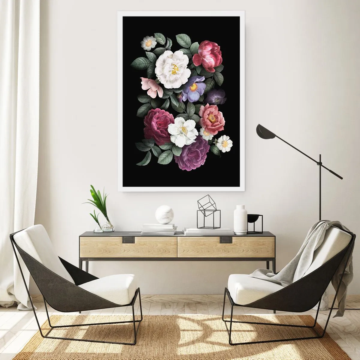 Plakat - Fra en engelsk have - 50x70 cm