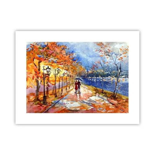 Plakat - Sammen indtil tidsfristen - 40x30 cm