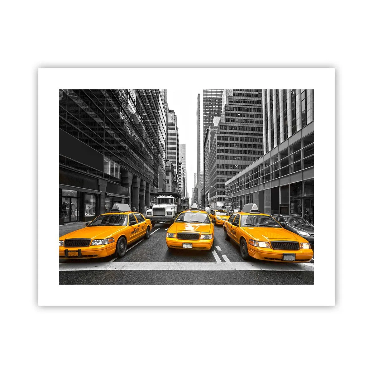 Plakat - Det er os, der farver byen - 50x40 cm