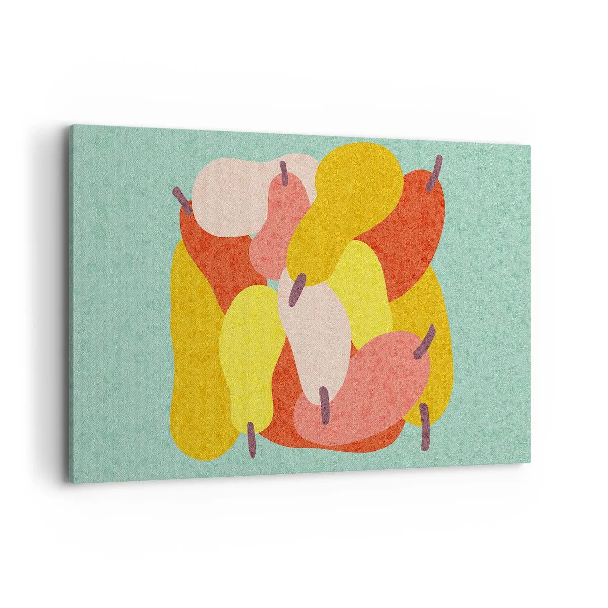 Lærredstryk - Billede på lærred - Smag på sommersolen - 120x80 cm