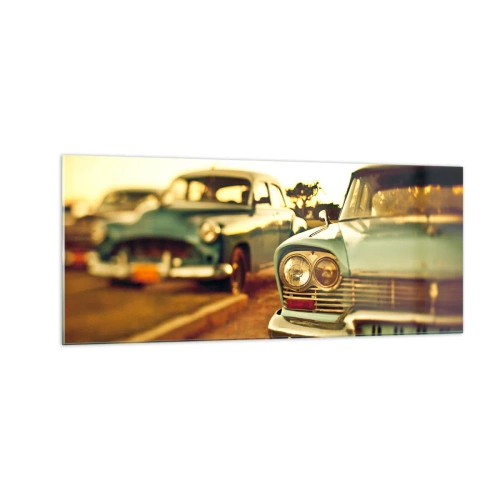 Billede på glas - Vi må vente og se - 100x40 cm