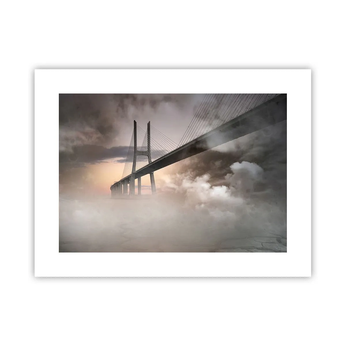 Plakat - På en flod, der ikke eksisterer - 40x30 cm