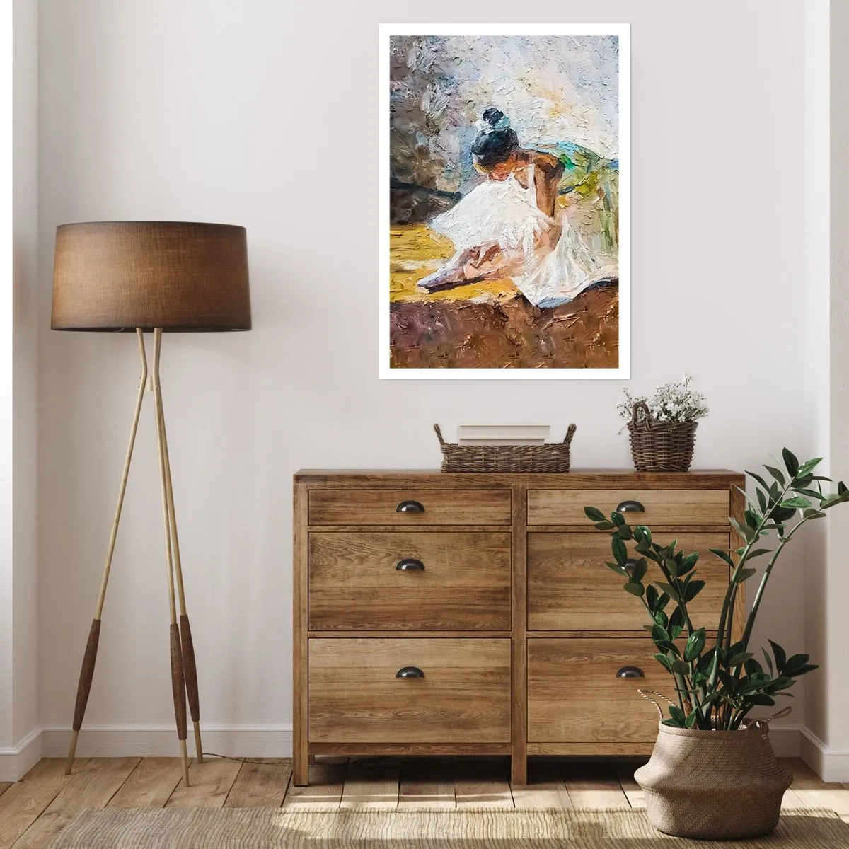 Plakat - Fra et maleri af Degas - 40x50 cm