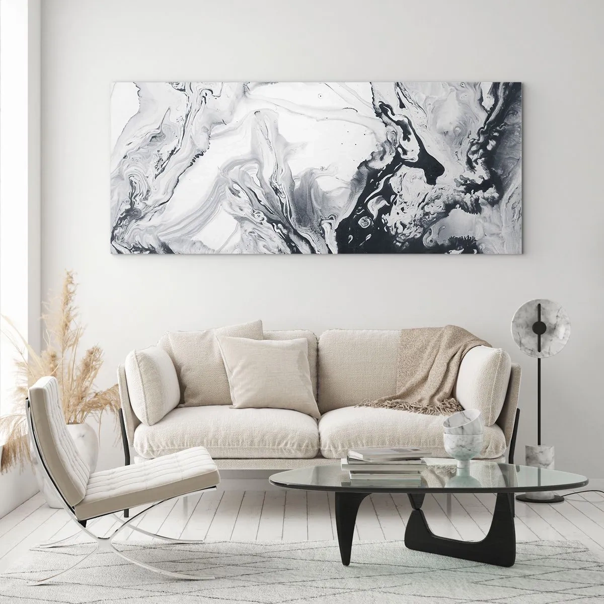 Billede på glas - Jordens indre - 120x50 cm
