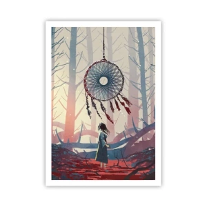 Plakat - Det hemmelige ritual for lykke - 70x100 cm