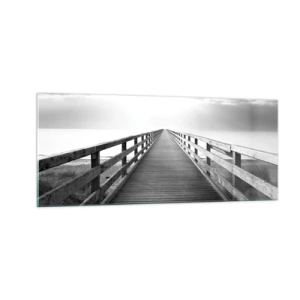 Billede på glas - Ind i det fjerne… - 100x40 cm
