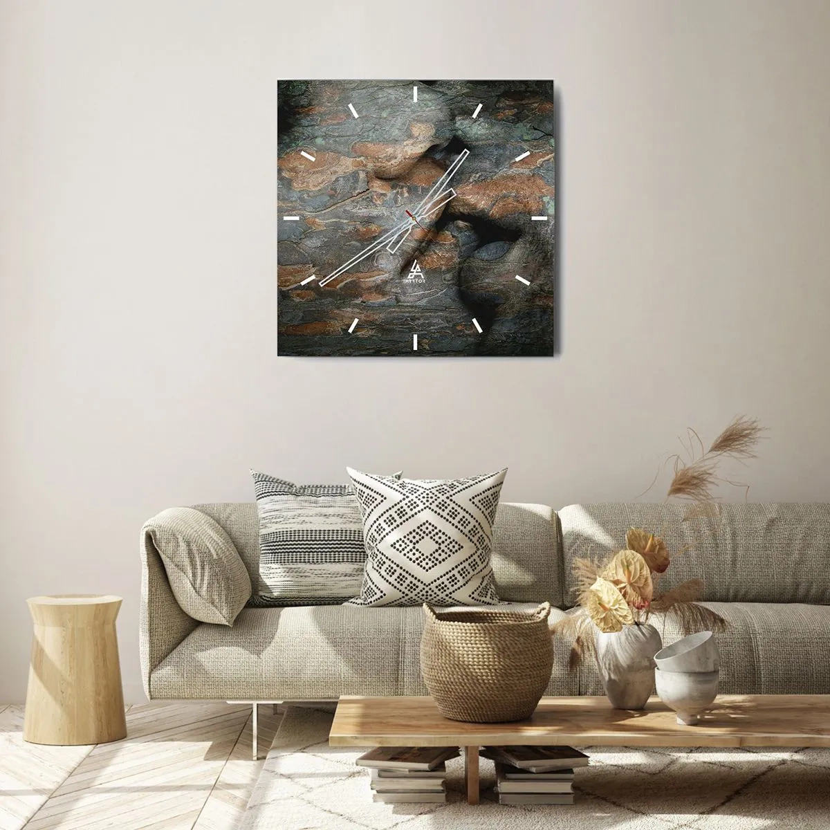 Vægur, Uret - For altid sammen - 30x30 cm