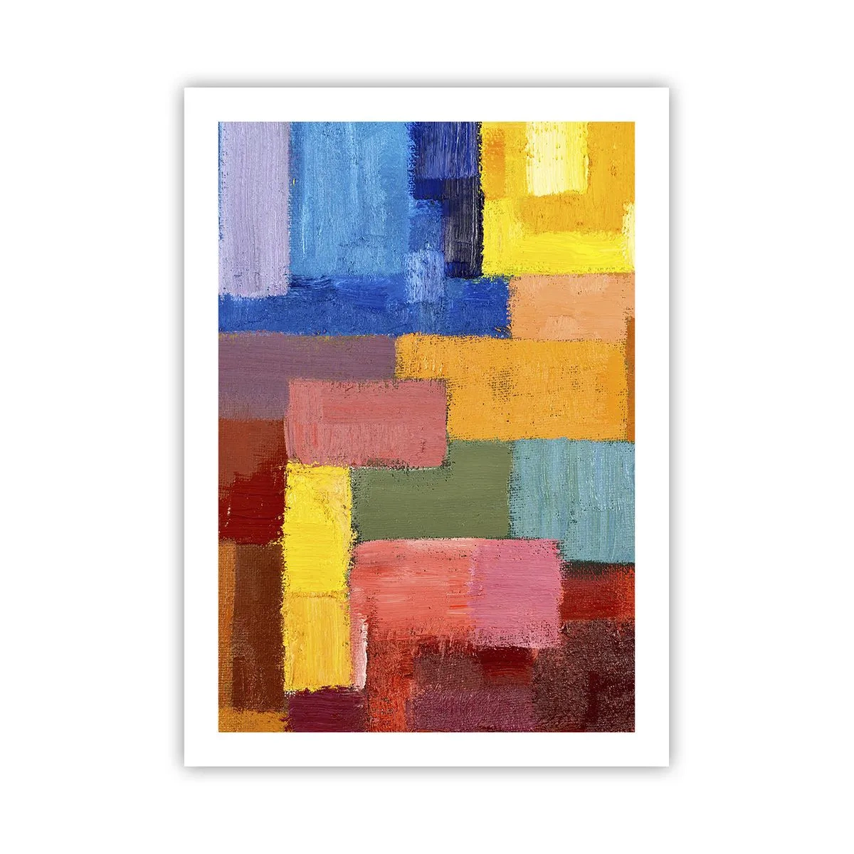 Plakat - Hver især forskellige, alle farverige - 50x70 cm