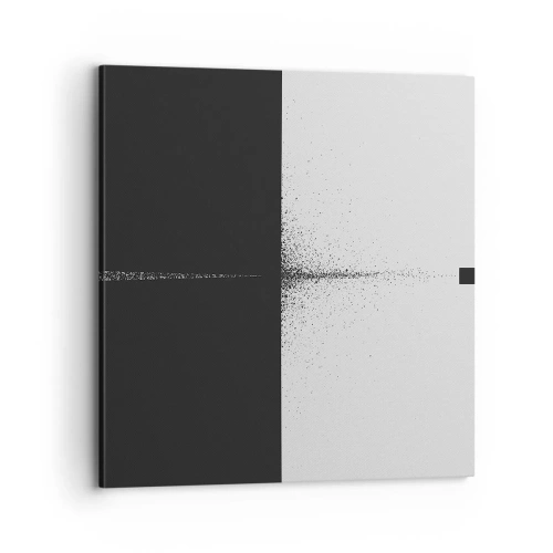 Lærredstryk - Billede på lærred - Lige til sagen - 70x70 cm