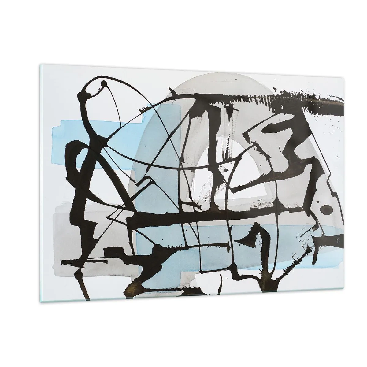 Billede på glas - Ikke desto mindre blå - 120x80 cm