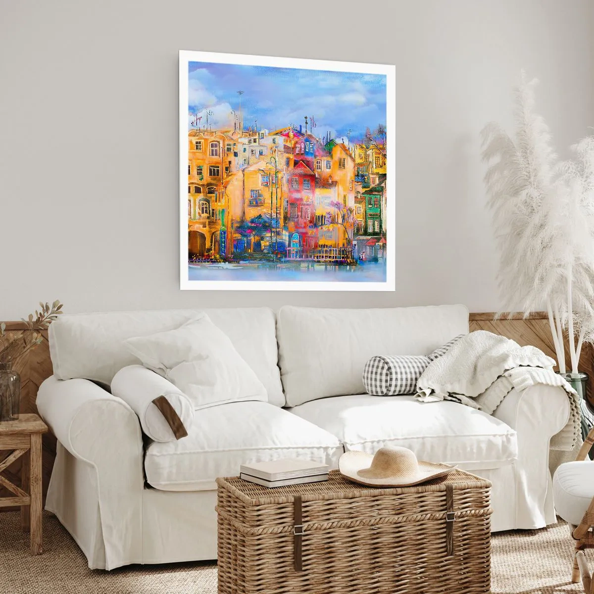 Plakat - Vi er sammen - 40x40 cm