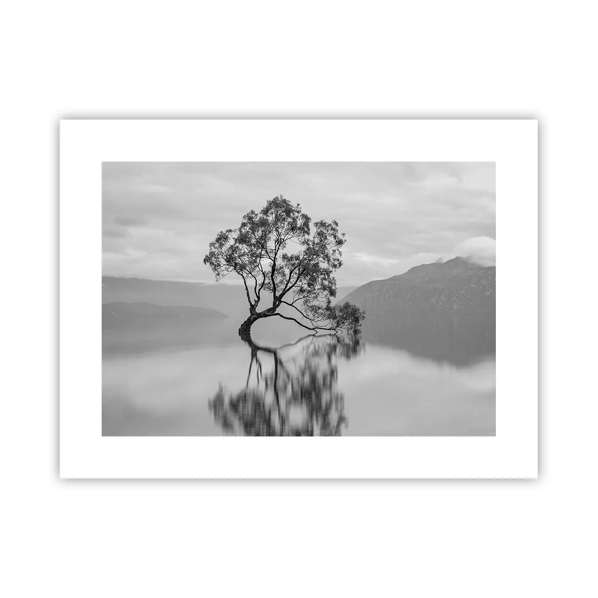 Plakat - Der findes et land - 40x30 cm