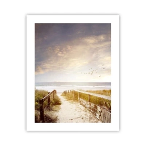 Plakat - Et rum af ro og fred - 40x50 cm