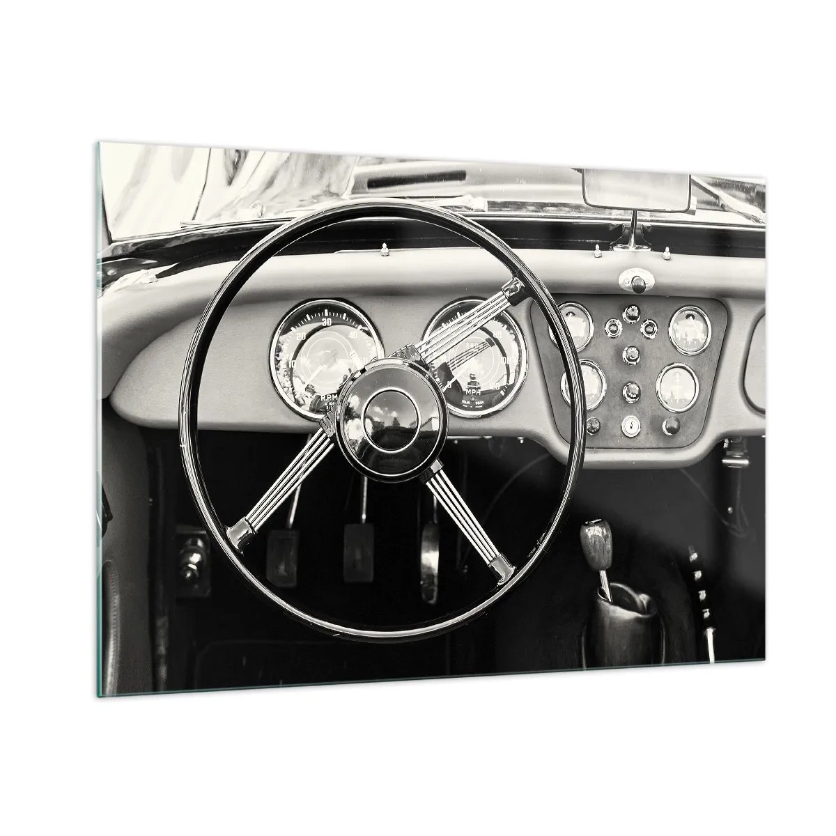 Billede på glas - En drøm for samlere - 100x70 cm