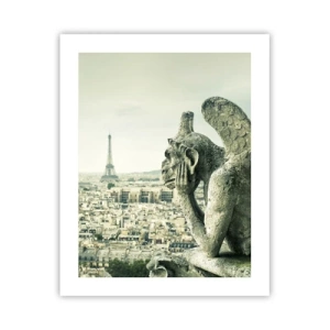 Plakat - Parisisk chat - 40x50 cm