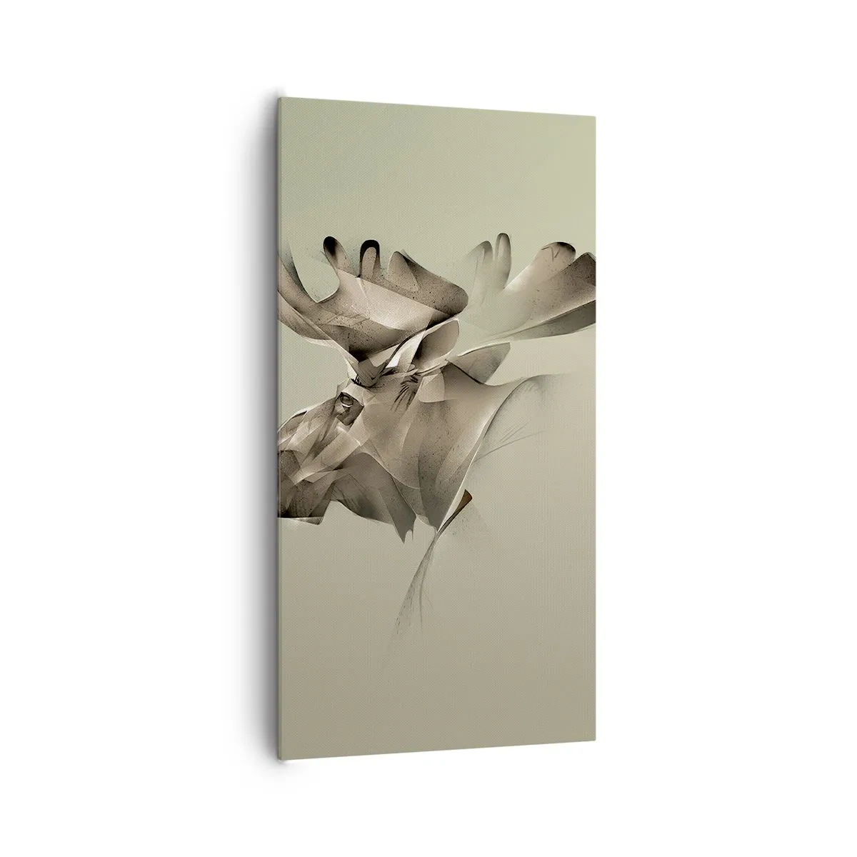 Lærredstryk - Billede på lærred - Den blide kraft af ro - 65x120 cm