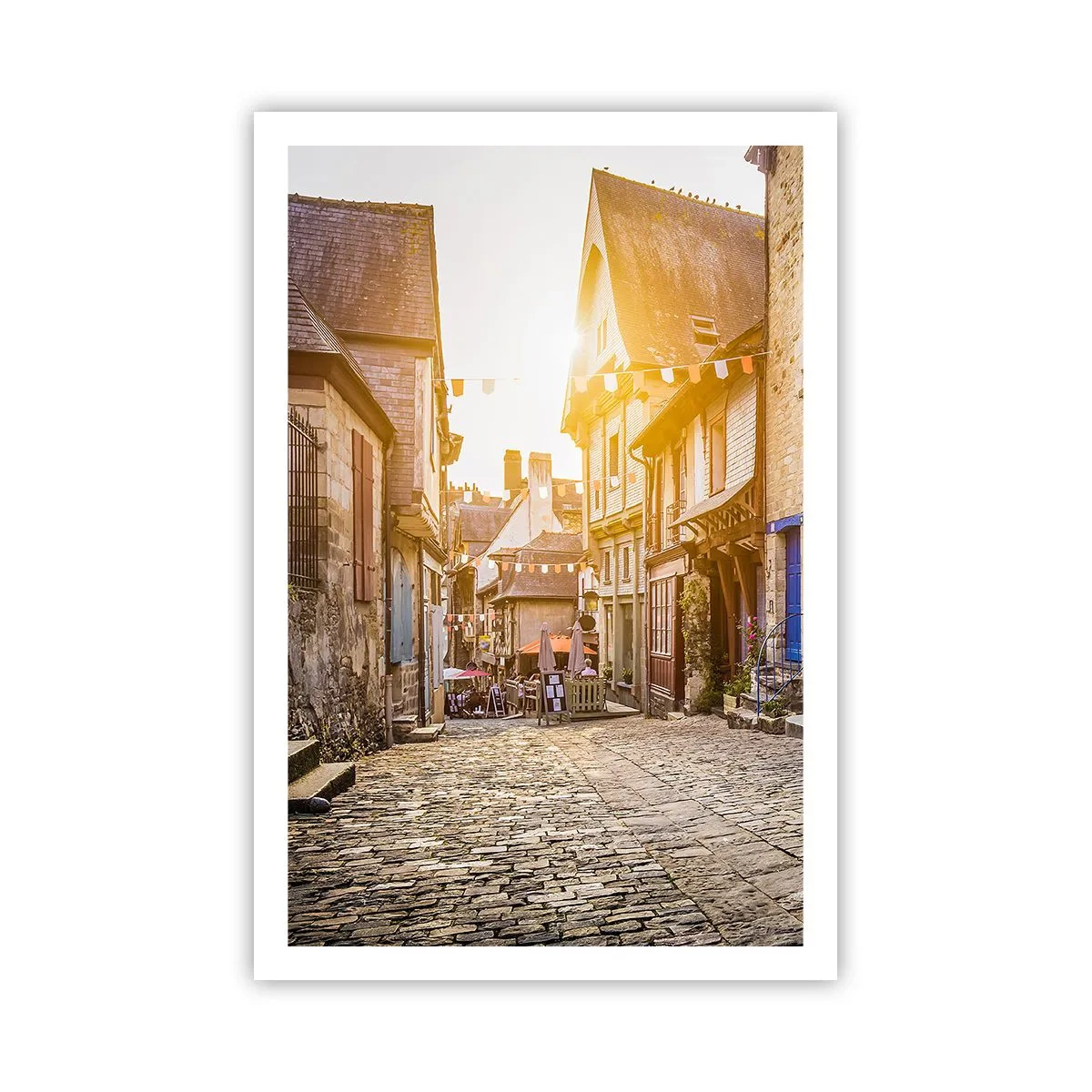 Plakat - Byens hvide spøgelse - 61x91 cm