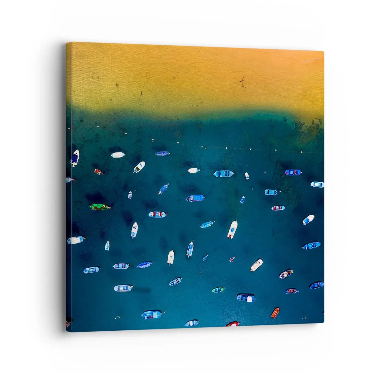 Lærredstryk - Billede på lærred - En ferieleg - 30x30 cm