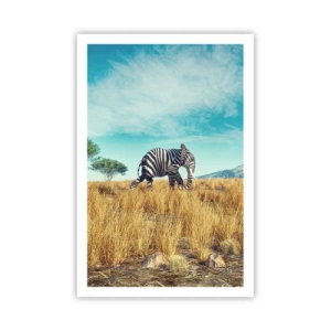 Plakat - Grå er ikke længere på mode - 61x91 cm