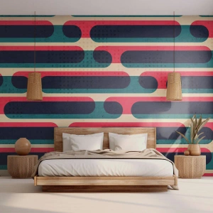 Fototapet Premium Sand - Indad og fremad - Abstraktion, Stykke, Moderne kunst - 300x210 cm