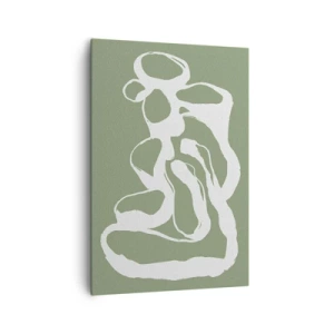 Lærredstryk - Billede på lærred - Rummets kald - 70x100 cm