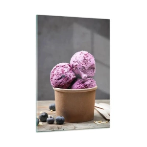 Billede på glas - Sødme og kølighed - 50x70 cm