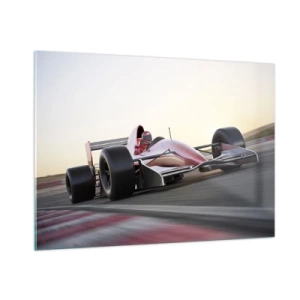 Billede på glas - Altid en vinder - 100x70 cm