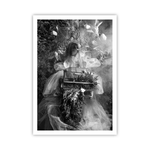 Plakat - Selve Moder - Naturen - 70x100 cm