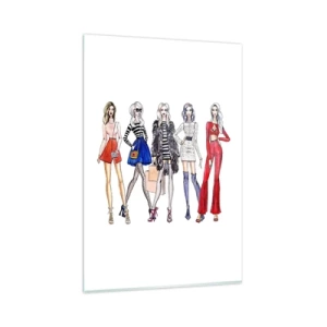 Billede på glas - Every week Fashion Week - 80x120 cm