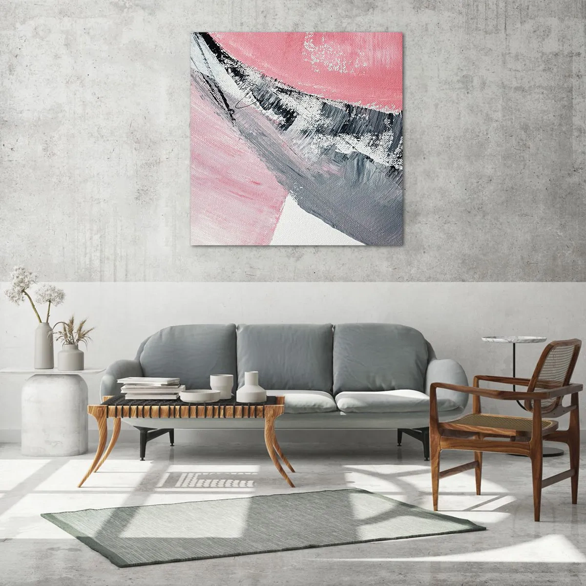 Billede på glas - Matchende sammensætning - 50x50 cm