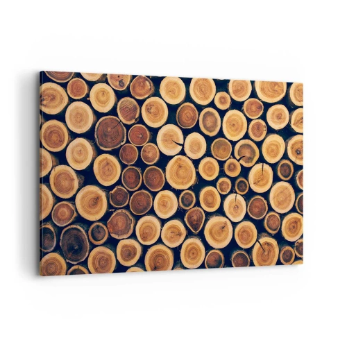 Lærredstryk - Billede på lærred - Hvor gammel ser jeg ud? - 120x80 cm