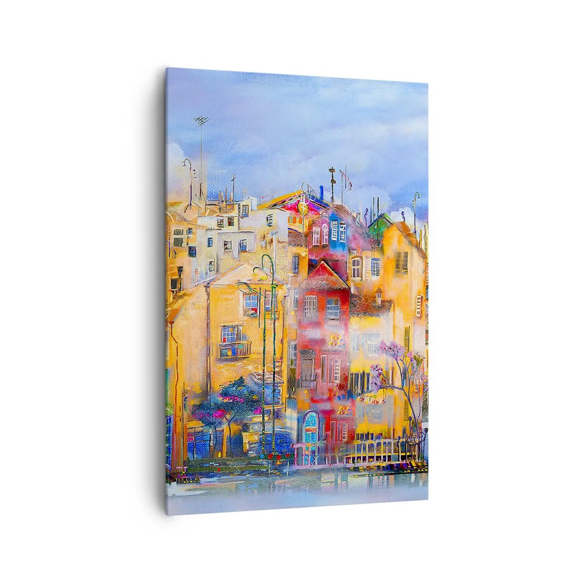 Lærredstryk - Billede på lærred - Vi er sammen - 80x120 cm