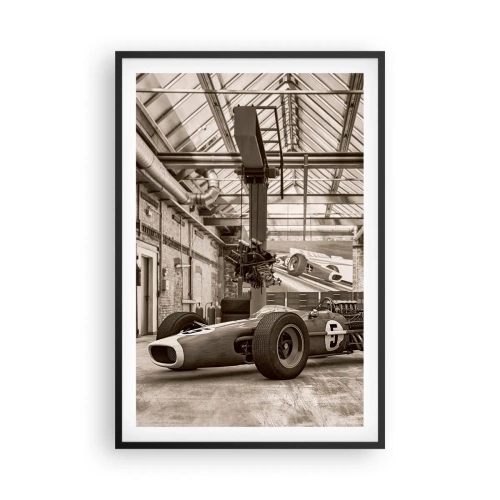 Plakat i sort ramme - Vinderens hvile - 61x91 cm